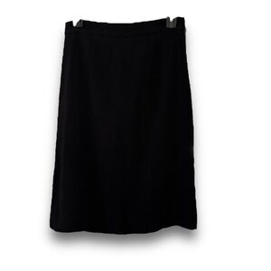 Valentino Garavani Authentic classic black Pencil skirt Knee length size 6